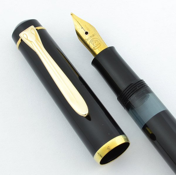 Pelikan M150 Fountain Pen - Old Style, Black, Medium (Excellent
